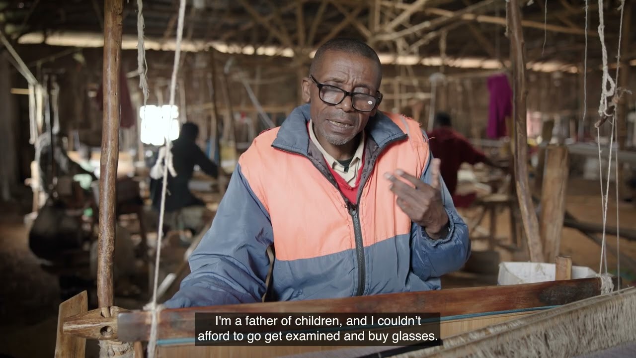 Transforming livelihoods through near-vision care in Ethiopia