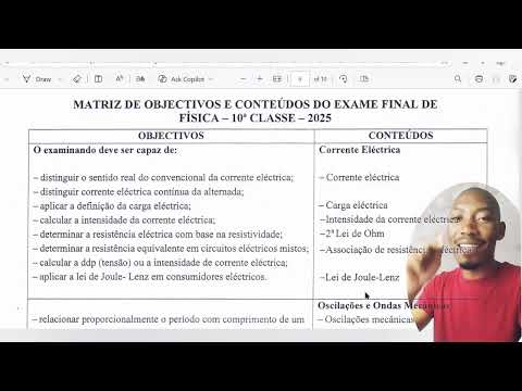 10th Grade Physics Matrix 2025