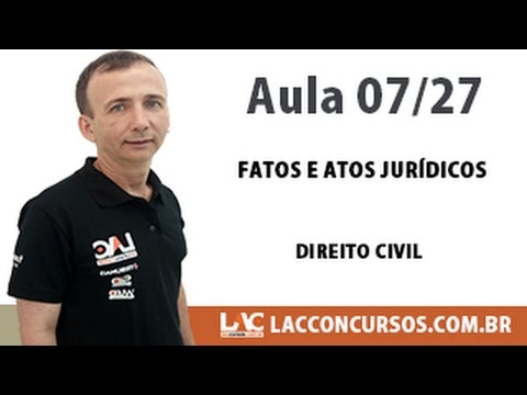 Fatos e Atos Jurídicos - Direito Civil - 07/27