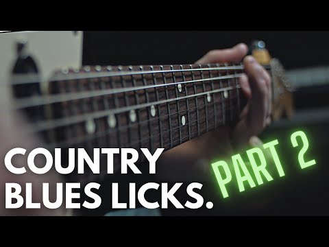 Swingin  Country Blues Licks You Should Know! Part 2