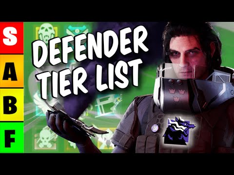 The BEST Defending Operator Tier List For Operation Dread Factor (Y8S2) - Rainbow Six Siege 2023
