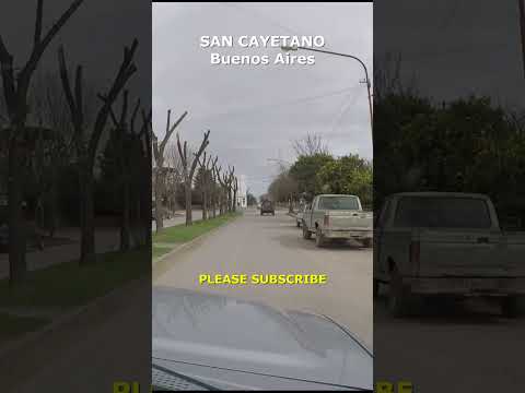 SAN CAYETANO CITY ROAD TRIP - BUENOS AIRES #shorts #roadtrip #buenosaires  #sancayetano