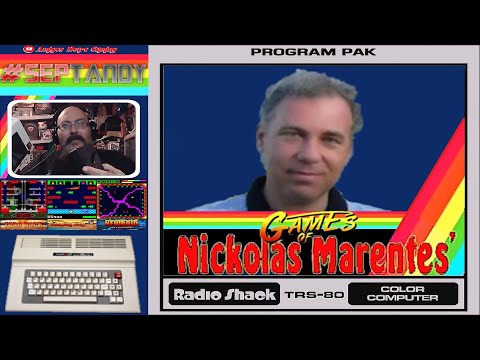 The Games Of Nick Marentes' - A TRS-80 Color Computer Tribute  #septandy