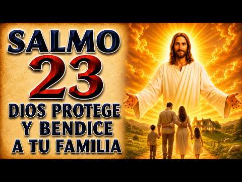 SALMO 23 PARA TUS HIJOS Y FAMILIA | DIOS PROTECTS Y BLESSES THEM PARA HOY
