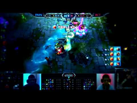 paiN Kami Razer Quadra Kill CB LoL 2013