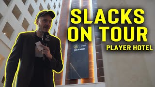 Slacks behind the scenes of ESL One Berlin! The Player Hotel