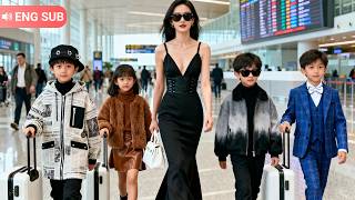 Wife found CEO hubby cheating, divorced calmly, came back 5 yrs later with 4 kids, CEO panicked!