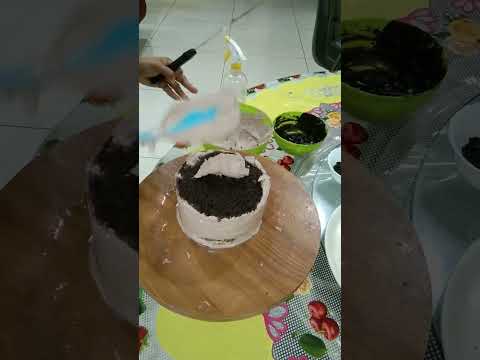Dutch or Mousse chocolate cake...Homemade cake ..Eggless cake...
