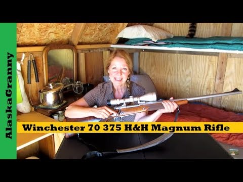 Winchester 70 375 H&H Magnum Rifle Gun Review