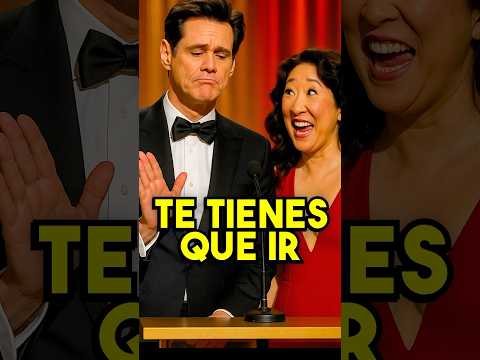 Expulsan a Jim Carrey en los Golden Globe 😱 Su reacción es épica