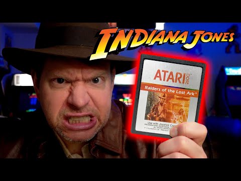 Indiana Jones Video Games pt1: Raiders of the Lost Ark Atari Review (The Irate Gamer)
