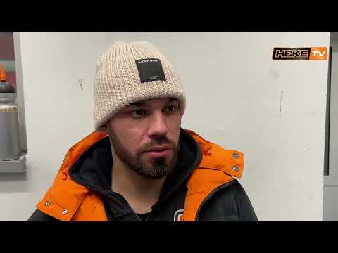 Pozápasový rozhovor s Marekom Slovákom proti HC MV Transport Prešov