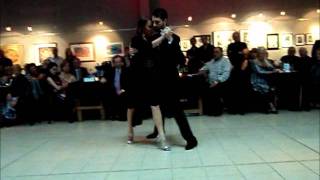 ANDREA MISSE Y JAVIER RODRIGUEZ EN LA MILONGA DE ZONA NORTE SI TANGO