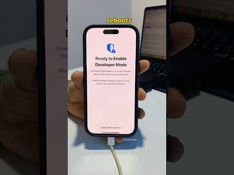 How To Enable Developer Mode on iPhone 🛠