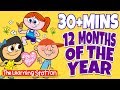 Months Of The Year Song 12 Months Of The Year More Kids Learning Songs The Learning Station