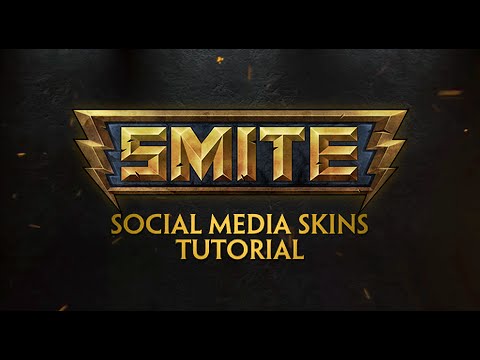 SMITE Social Media Skins Tutorial