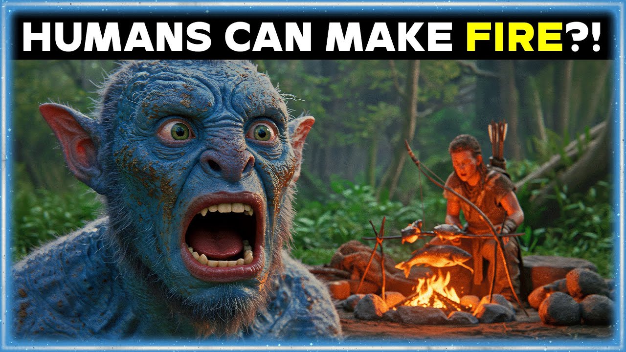 Alien Survival Game Banned Tech... Humans Had Fire, Tools, and Weapons Before Aliens Even Made Camp