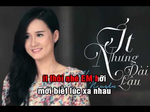 [Karaoke] Ít Nhưng Dài Lâu - beat Tone nam thấp