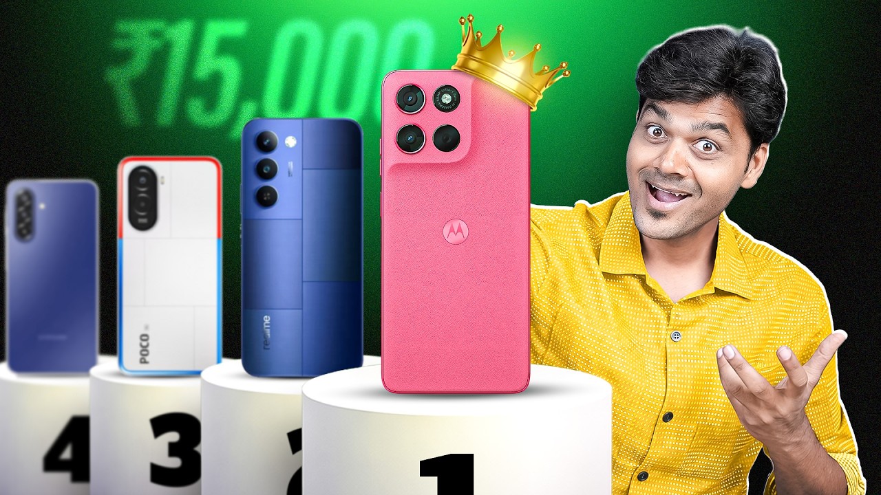🔥Top 5+ Best Smartphones Under ₹15,000! 😎 April 2026