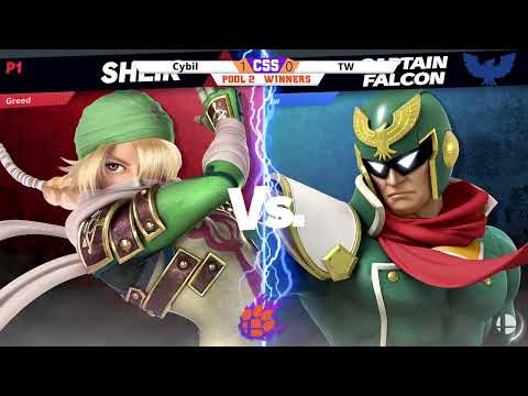Clemson Smash Series 36 - Winners - GCB | Cybil (Sheik) vs. TW (Captain Falcon) - SSBU