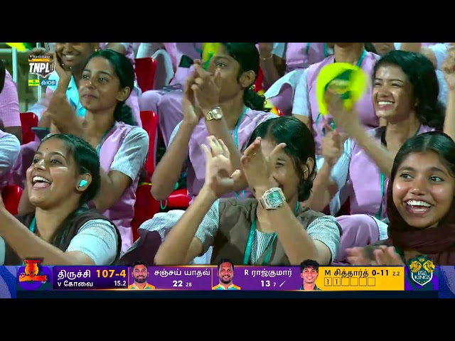 Match 15 Highlights: Trichy Grand Cholas vs Lyca Kovai Kings