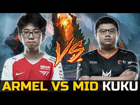 ARMEL VS KUKU MID - CLASSIC MIDLANE SEA MATCHUP DOTA 2