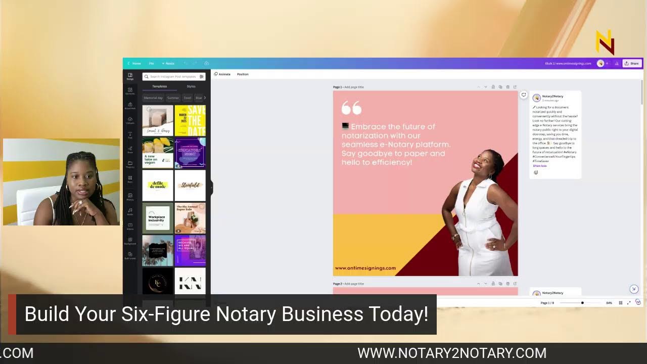 Create Marketing Materials For Your Notary Business in Seconds!