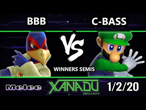 S@X 335 SSBM - BBB (Falco) Vs. C-bass (Captain Falcon) Smash Melee Winners Semis