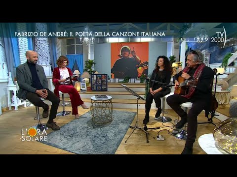 L'Ora Solare (TV2000) 11 gennaio 2023 - Fabrizio De André, il cantautore che dava voce agli ultimi