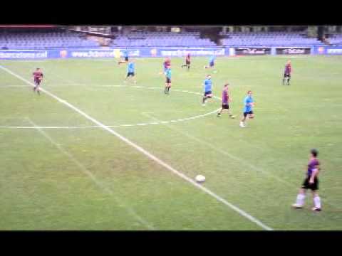 Jugada de gol  torneig de socis Miniestadi