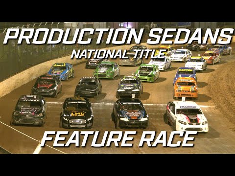 Production Sedans: 2021/22 National Title - A-Main - Kingaroy Speedway - 17.04.2022