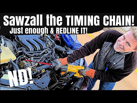 Sawzall To The Timing Chain & Redline! Mazda 6 V6 50k Mile Motor! Enjoy!