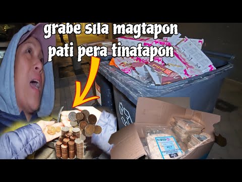 HINDE SILA NANGHIHINAYANG MAGTAPON NG GANITO KADAMI | DUMPSTER DIVING SPAIN | JEZVLOG 