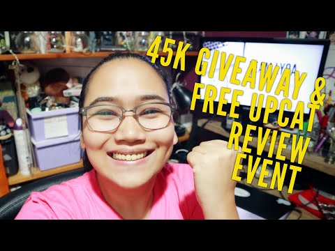 45K Giveaway + Free UPCAT Review!