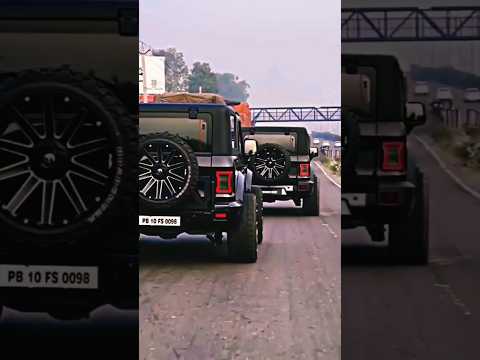 Wakhra Swag (Slow+Reverb) Modified Thar🥵status #trending #status #modifiedthar