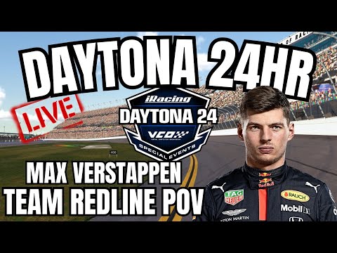 Max Verstappen's Team Redline | iRacing Daytona 24Hr Special Event | Part 1