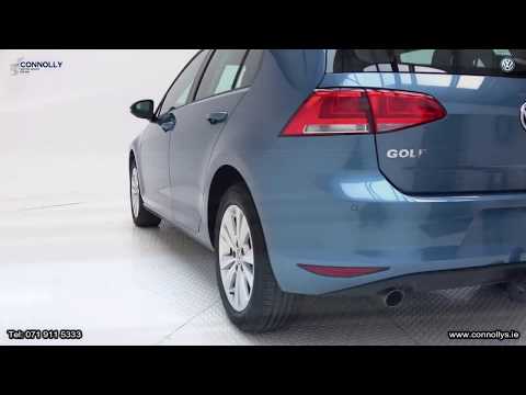 CMG VW SLIGO: 152SO194 VW Golf 1.6TDI Comfortlune 110BHP Manual Silk Blue / Dark Cloth