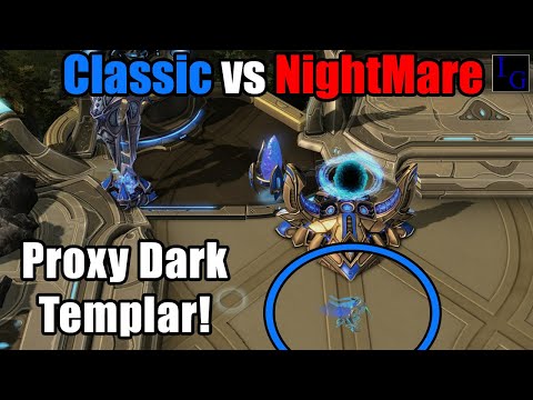 Death By DARK TEMPLAR!? (Classic vs NightMare) | StarCraft 2 SC2 Professional Game Pro Match
