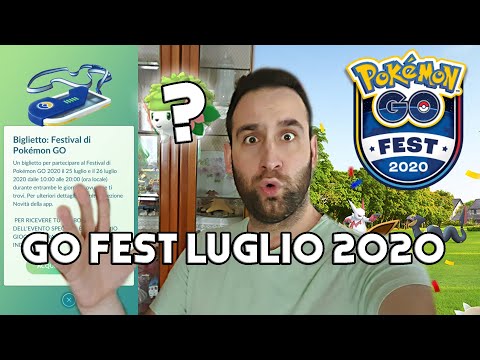 GO FEST LUGLIO 2020 A CASA VOSTRA! Dettagli evento e ipotesi! - Pokémon Go Ita