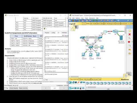 Packet Tracer Tutorials | 10.3.1.2 Skills Integrated Challenge