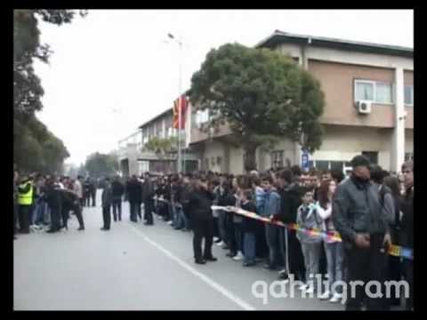 Tetovë - Pritje madhështore për kryeministrin shqiptar Sali Berisha 2011