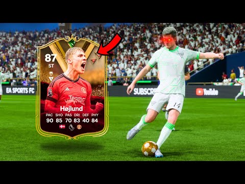 How GOOD is 87 Dynasties Hojlund ACTUALLY? - FC 24 Ultimate Team Player Review