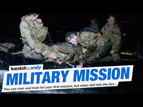 Our First Military Mission | Hamish & Andy