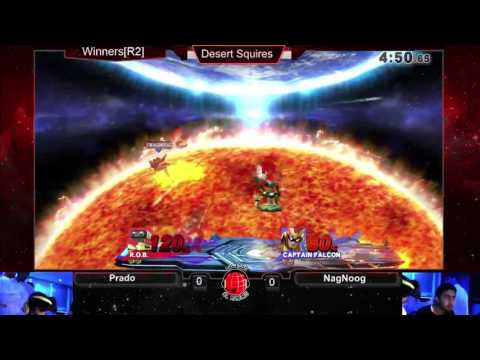 Desert Squires SSB4: Nagnoog (C. Falcon) vs Prado (ROB) - WR2
