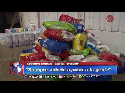 Peña solidaria en Villa Nueva