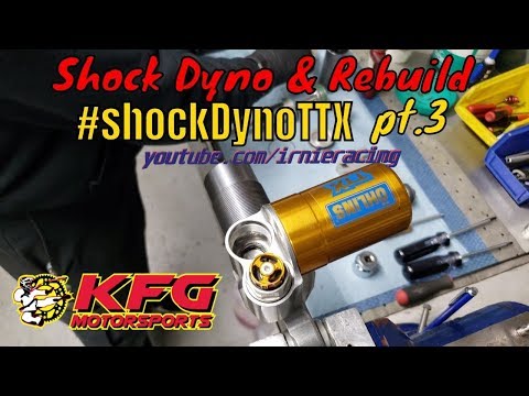 Ohlins TTX GP - Shock Dyno & Rebuild @ KFG Motorsports pt.3 | Irnieracing4k