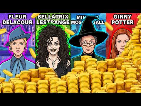 All 15 RICHEST Witches in Harry Potter EXPLAINED in Detail