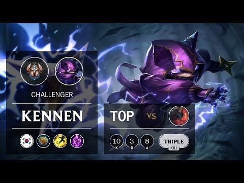 Kennen Top vs Aatrox - KR Challenger Patch 9.13