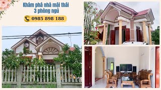 Khám phá nhà vườn mái thái đẹp. ZTS số 332