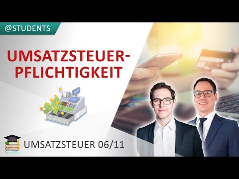 Umsatzsteuerplicht & Steuerbefreiungen (§ 4 UStG) | Umsatzsteuer 6/11
